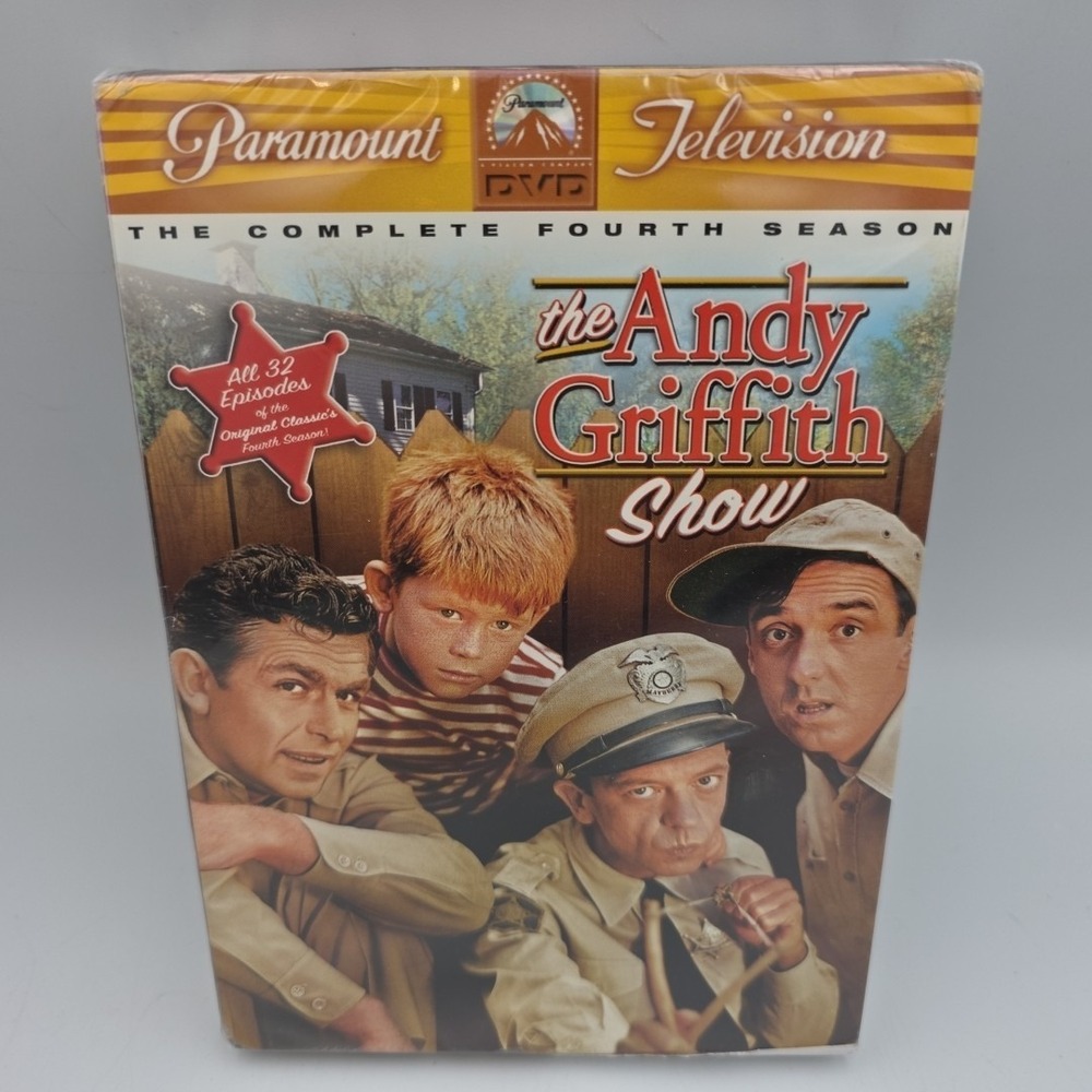The Andy Griffith Show DVD 2003 Complete Season 4 Andy Griffith Sealed New